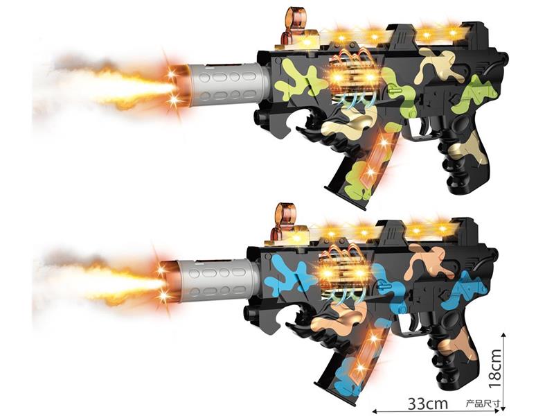 ELECTRIC GUN WITH LIGHT AND SOUND
